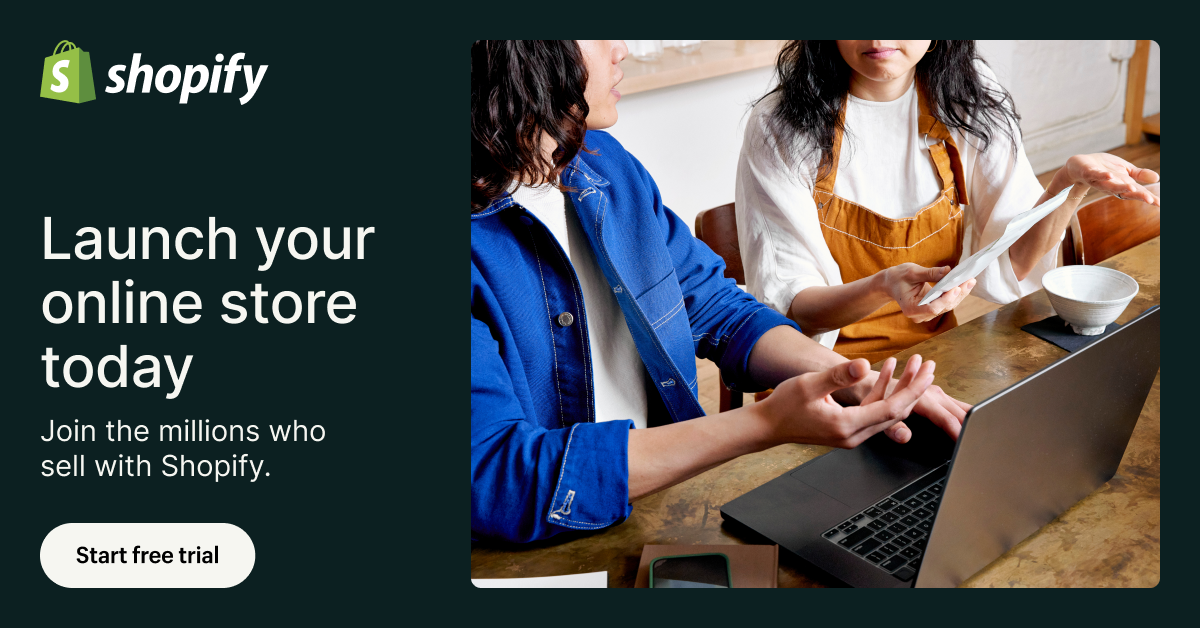 Shopify Launch your online store