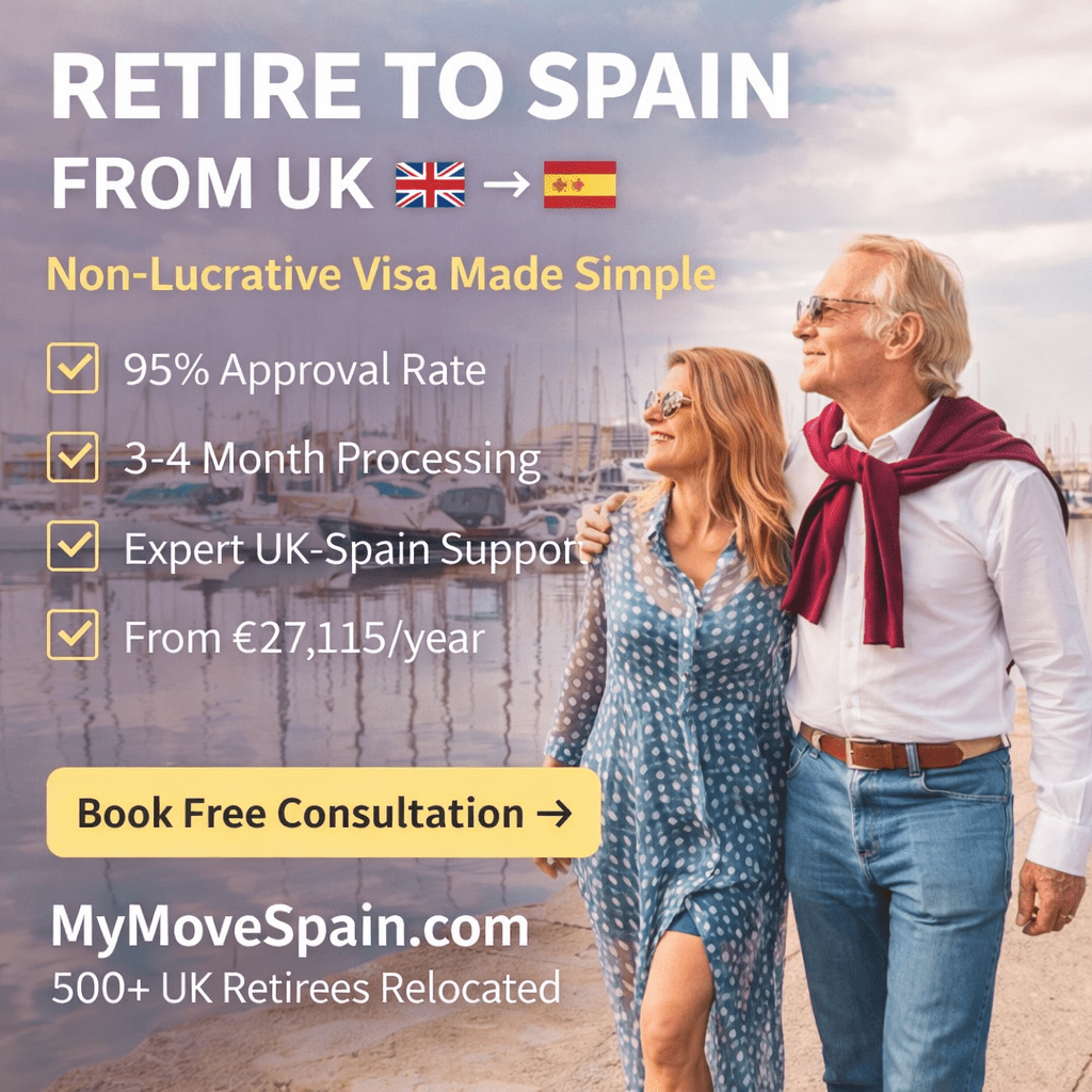 Retire to Spain from UK
